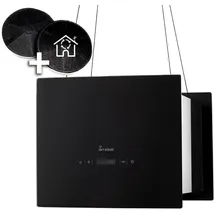 KKT Kolbe Inselhaube 40 cm Schwarz