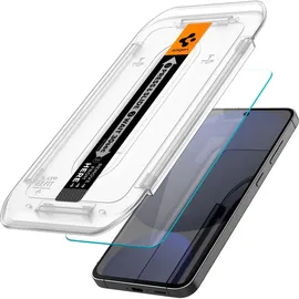 SPIGEN EZ Fit Gehärtetes Glas Clear Displayschutzfolie mit Montageframe Samsung Galaxy S24 FE 2-Pack