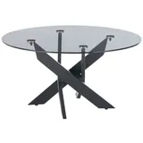 MCA Furniture KOPENHAGEN Grau Glas 80 x 45 cm