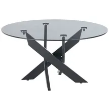 MCA Furniture KOPENHAGEN Grau Glas 80 x 45 cm