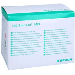 Sterican Mix Einmalkanüle 18g 40 Mm Halbstumpf 100 St
