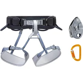 Petzl Kletterset Grau