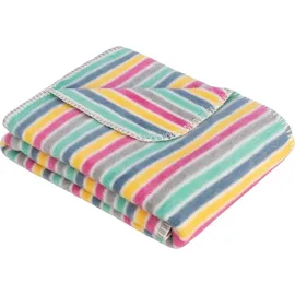 s.Oliver Wohndecke Jacquard Decke s.Oliver Junior, s.Oliver, gestreift, Kuscheldecke bunt