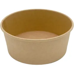 300x ECOTAKE Salatschalen Takeaway 750ml| FSC® Kraftpapier/PE