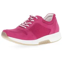 Gabor Damen Low-Top Sneaker, Frauen Halbschuhe,Laufschuhe,Freizeit,sportlich,straßenschuhe,Strassenschuhe,Sportschuhe,Fuxia,42 EU / 8