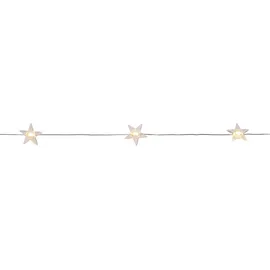 ideoon lights LED Sternen-Lichterkette 4,2 m warmweiß