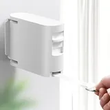 Einziehbarer, Ausziehbarer Und Verstellbarer Wäscheständer, Wandmontage Im Innenbereich, Unsichtbar, Für Badezimmer, Balkon, Innen- Und Außenbereich (weiß)