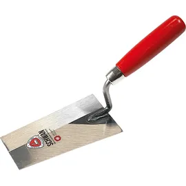 Schwan Berner Putzkelle L.140mm B.80mm gehärtet,m. Buchenholzheft STA