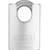 ABUS 34CS/55 Vorhangschloss Platinum Körper und Bügel Stahl gleichschließend