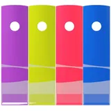 Exacompta Set mit 4 Stehsammlern Mag-Cube, Crystal - sortiert