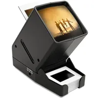 Digitconvert 35 mm Dia-Viewer, 3-fache Vergrößerung, USB-betrieben/Batteriebetrieb, für 35-mm-Folien