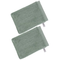 Esprit Handtücher Handtücher Collection MODERN SOLID, Frottier (Packung, 2-St), hohe Markenqualität grün 22 cm x 16 cm