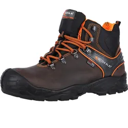 Sicherheitshochschuhe S3 "ANDE" Hiker - 44 - braun