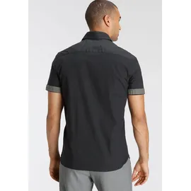 Bruno Banani Kurzarmhemd Schwarz 41/42