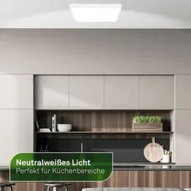 Briloner LED Panel 14W eckig weiß 42x42x3 cm