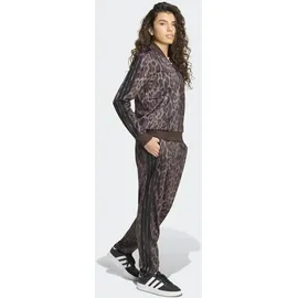 adidas Essentials 3-Streifen Animal AOP Trainingsanzug Braun M