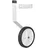 M-Wave Stützräder Pole Position 12-20 Zoll Silber