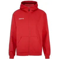 Craft Community 2.0 Logo Kapuzenjacke Herren 430000 bright red