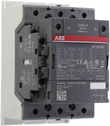 ABB, Verteilerschranktechnik, 3 Pole 140A 100-250V50/60HZ-DC Contactor