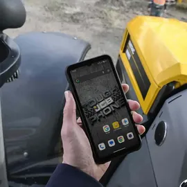 JCB Toughphone E50 6 GB RAM 128 GB Schwarz