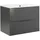 Fackelmann Waschbeckenunterschrank Luna 80 x 60,5 x 49 cm Anthrazit