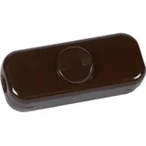 Kopp 193606003 Schnurschalter Braun 1 x Aus/Ein 10 A 1 St.