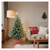 vidaXL Christbaumständer Rot 61x61x15,5 cm
