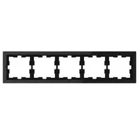 Merten D-Life 5fach, Onyxschwarz