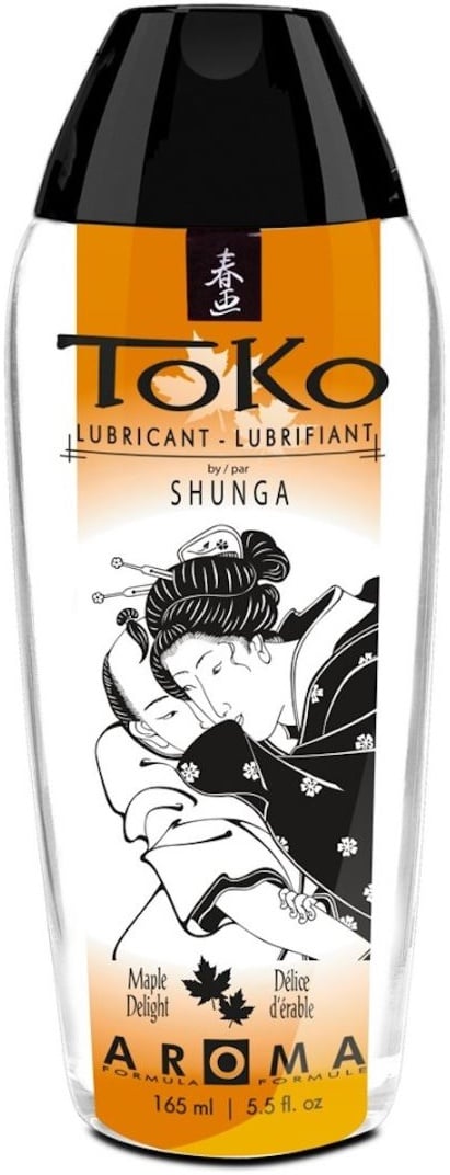 Gleitgel 'Toko Aroma“ auf Wasserbasis mit Ahornsirup Aroma | Ohne Zucker und Gluten Shunga 165 ml