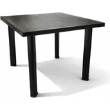 Mojawo Gartentisch 80 x 75 x 72 cm Anthrazit