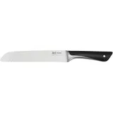 Tefal Jamie Oliver K26703 20 cm, hohe Schneideleistung, unverwechselbares Design, widerstandsfähige und langlebige Klingen Küchenmesser Edelstahl, Schwarz