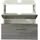 WELLTIME Waschbeckenunterschrank Trento 60 x 54 cm Grau/Silberfarben