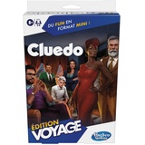 Hasbro Gaming Cluedo Reise-Edition, tragbares Spiel für 3 bis 6 Spieler, Reisespiel, Spiel für Kinder