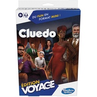 Hasbro Gaming Cluedo Reise-Edition, tragbares Spiel für 3 bis 6 Spieler, Reisespiel, Spiel für Kinder