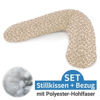 Theraline Stillkissen Das Original" Polyester Hohlfaser Bezug 190 cm, Farbe: 202 Leo