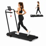 LIKESPORTING Laufband zu Hause,Walking Pad 6/8 km/h, leiser Motor, Fernbedienung, 40*102cm Laufbereich, Max 8 km/h,für Büro und Wohnung, 14%Steigung