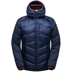 La Sportiva Daunen-Winterjacke Bivouac Down (leicht, Wärmeisolierung, Skitouring) deepblau/rot Herren