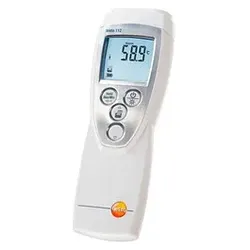 testo 112 Lebensmittel-Temperaturmessgerät weiß