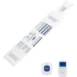VEVOR Sensormatte Alarmtrittmatte Pflegehilfe mit Ruftaste Pager 254x889mm
