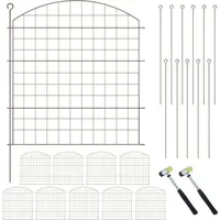 Deko Teichzaun mit 10 Teilen