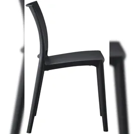 CLP Gartenstuhl Meton 42 x 42 x 81 cm schwarz