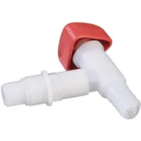 Hünersdorff Auslaufhahn HDPE/LDPE R 1/2+R 3/4 Zoll