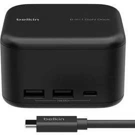 Belkin INC018vfBK USB-C, 6 Ports), Dockingstation