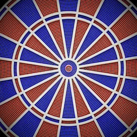 CARROMCO Turbo Charger 4.0 Elektronische Dartscheibe inkl. 6 Softdarts