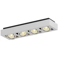 ARCCHIO Ronka Modern, in Weiß aus Aluminium 4-flammig, GU10 - Weiß