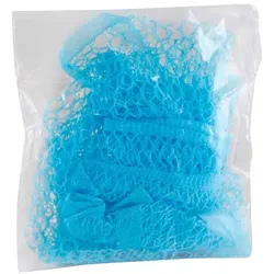 Mex pro Hair Schleier Grobmaschig Blau