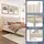 Okwish Polsterbett mit Matratze 180x200,Jugendbett mit Lattenrost und Kopfteil,Doppelbett mit Zylindrische Stützbeine,Beige - Beige