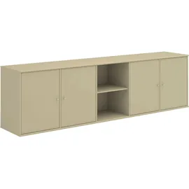 Hammel Furniture Sideboard HAMMEL FURNITURE "Mistral, Hochwertig Schrank, hängend/stehend montierbar", beige, B:220cm H:61cm T:42cm, Sideboards, mit Türen, B: 220 cm, anpassungsbar Designmöbel