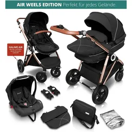 BabyGO Halime Air 3 in 1 gold anthracite