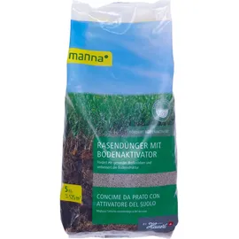 MANNA Rasendünger mit Bodenaktivator 5 kg